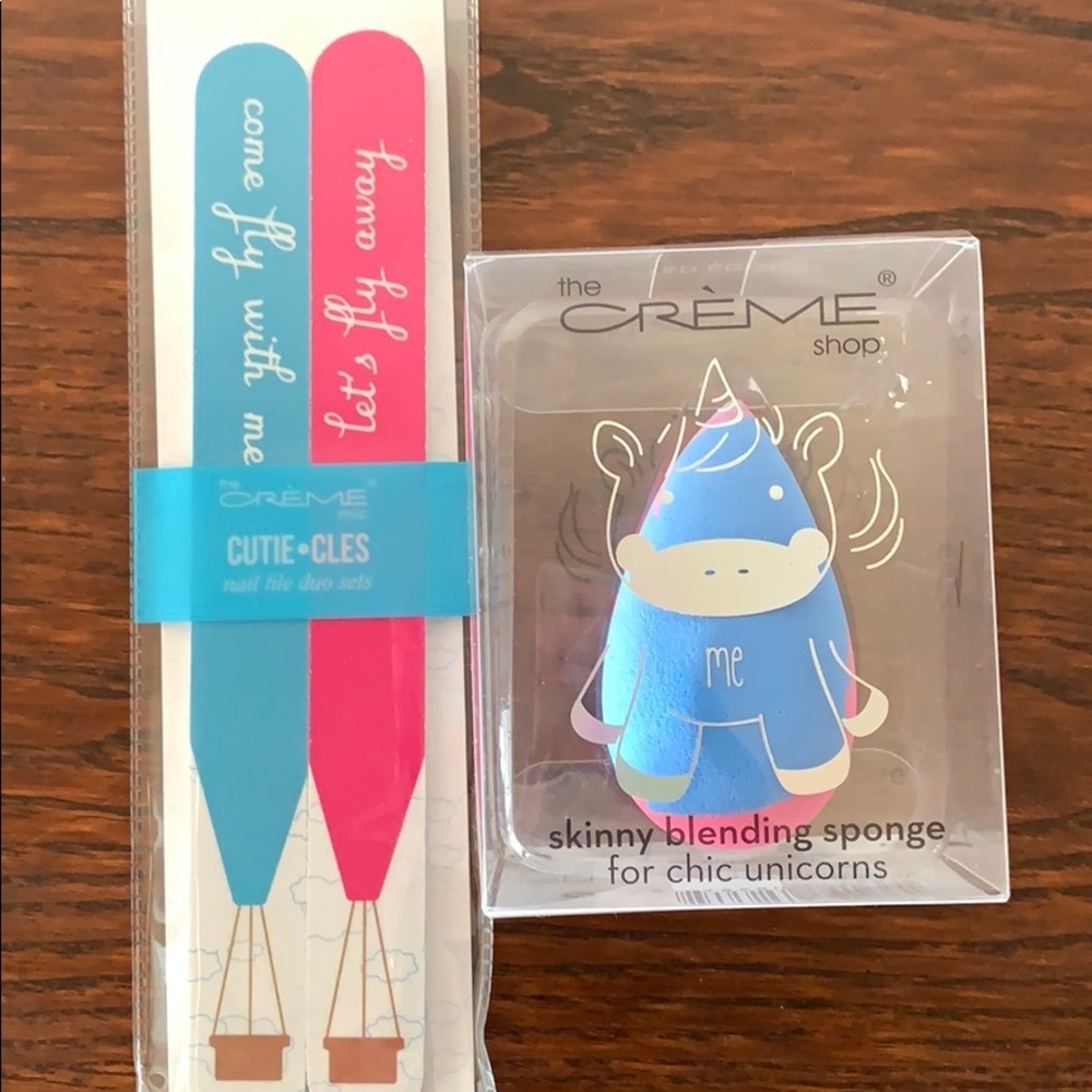 NWOT CRÈME SHOP SET